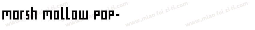 morsh mollow pop字体转换